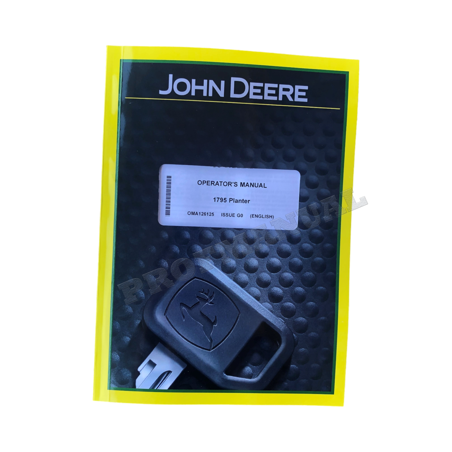 JOHN DEERE 1795 EXACTEMERGE MAXEMERGE 5E CCS PLANTER OPERATORS MANUAL