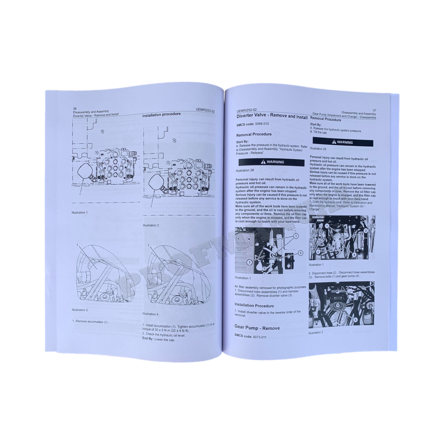 Caterpillar 216B3 226B3 236B3 242B3 252B3 Loader Service Manual Disassem Assem