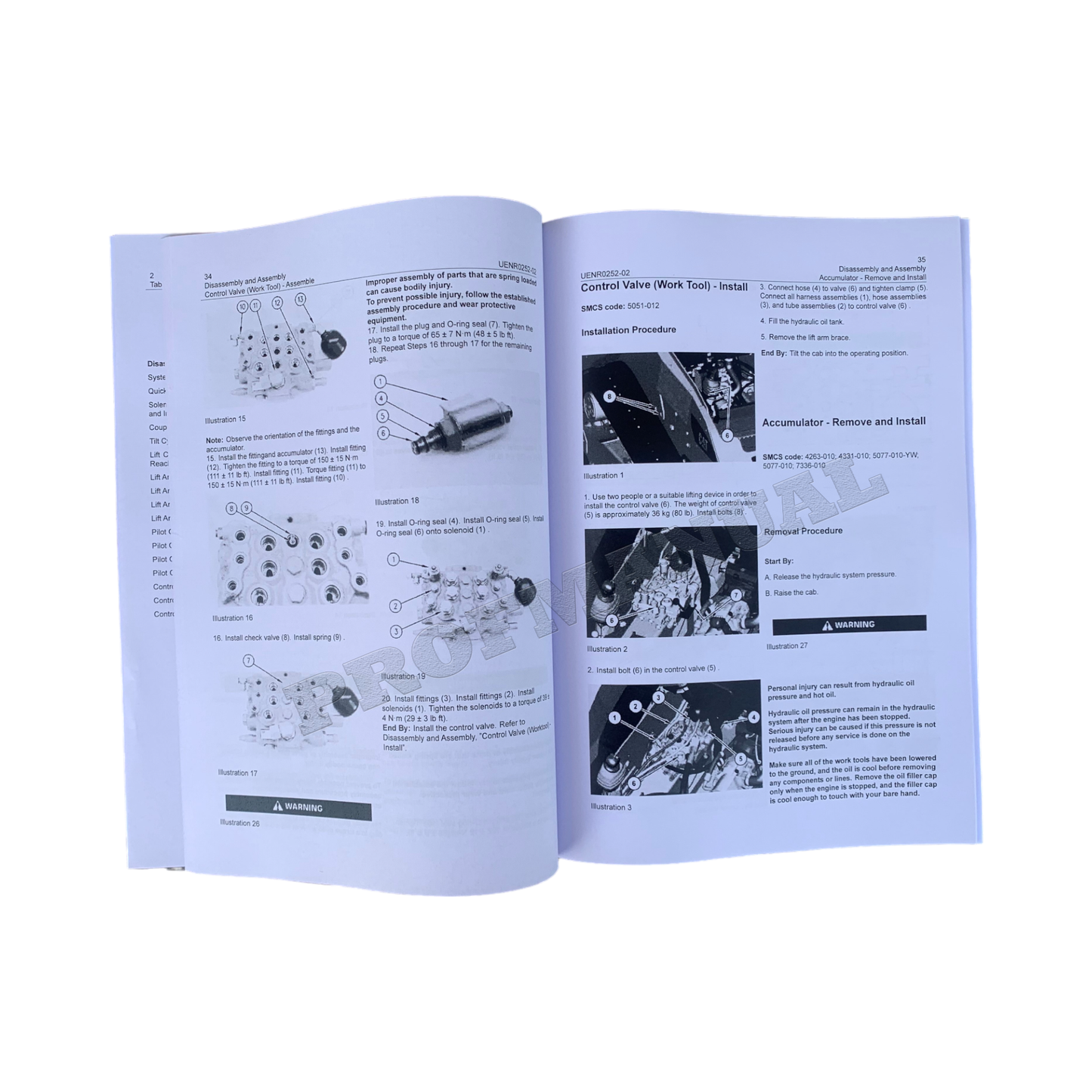 Caterpillar 216B3 226B3 236B3 242B3 252B3 Loader Service Manual Disassem Assem