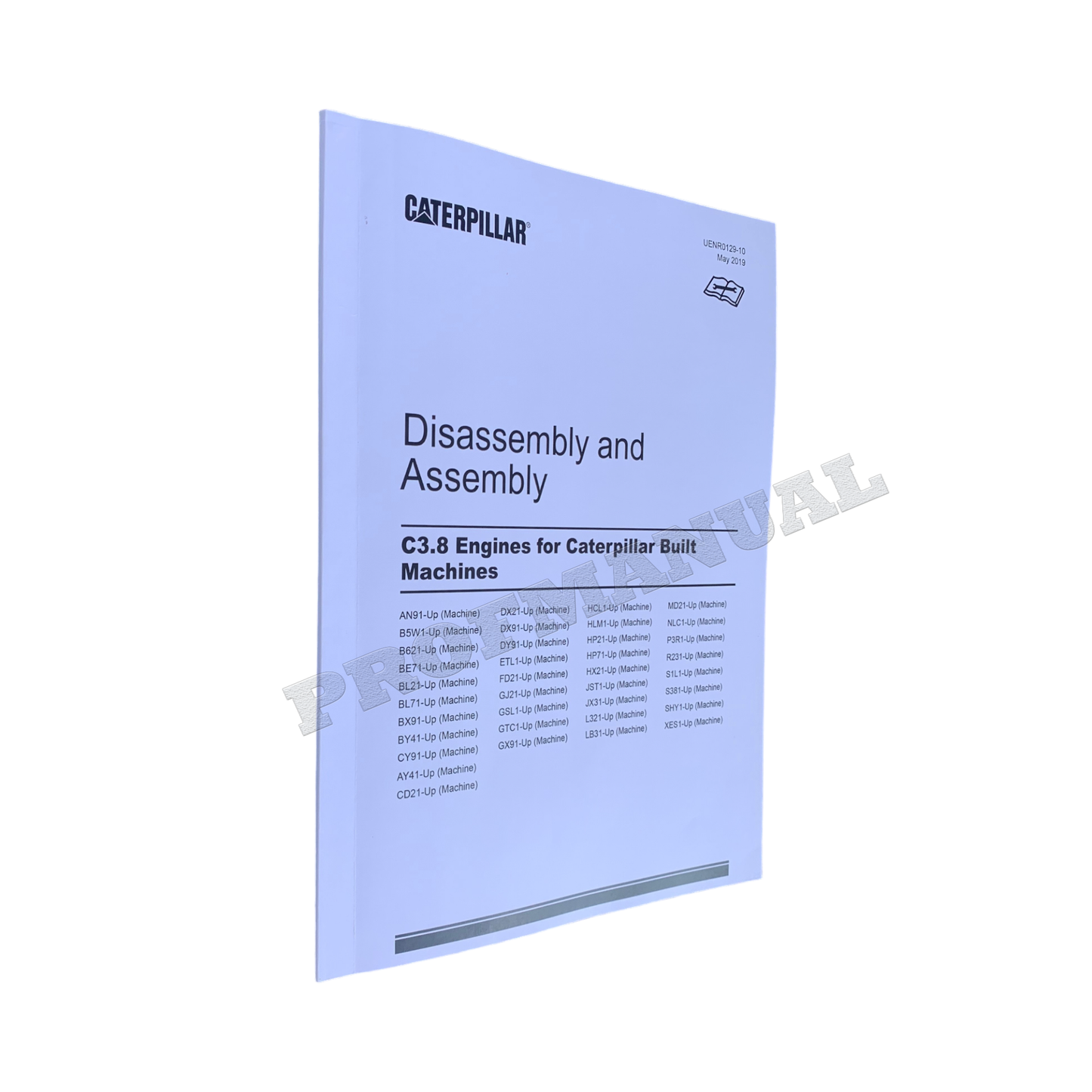 Caterpillar Cat C3.8 Engine Service Manual Disassem Assem