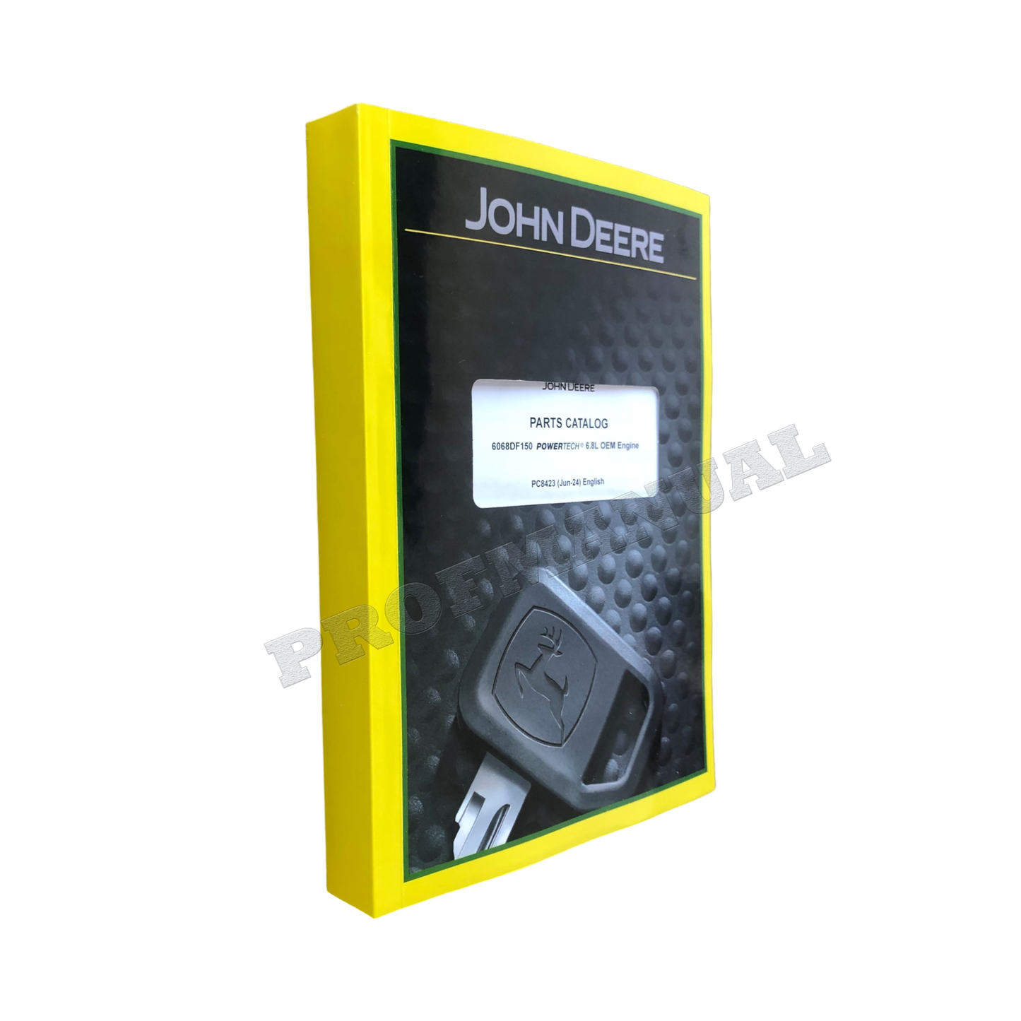 John Deere PowerTech 6.8L 6068DF150 Engine Parts Catalog Manual