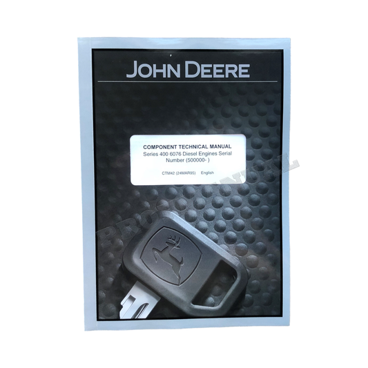 John Deere 7.6L 6076 Engine  Service manual