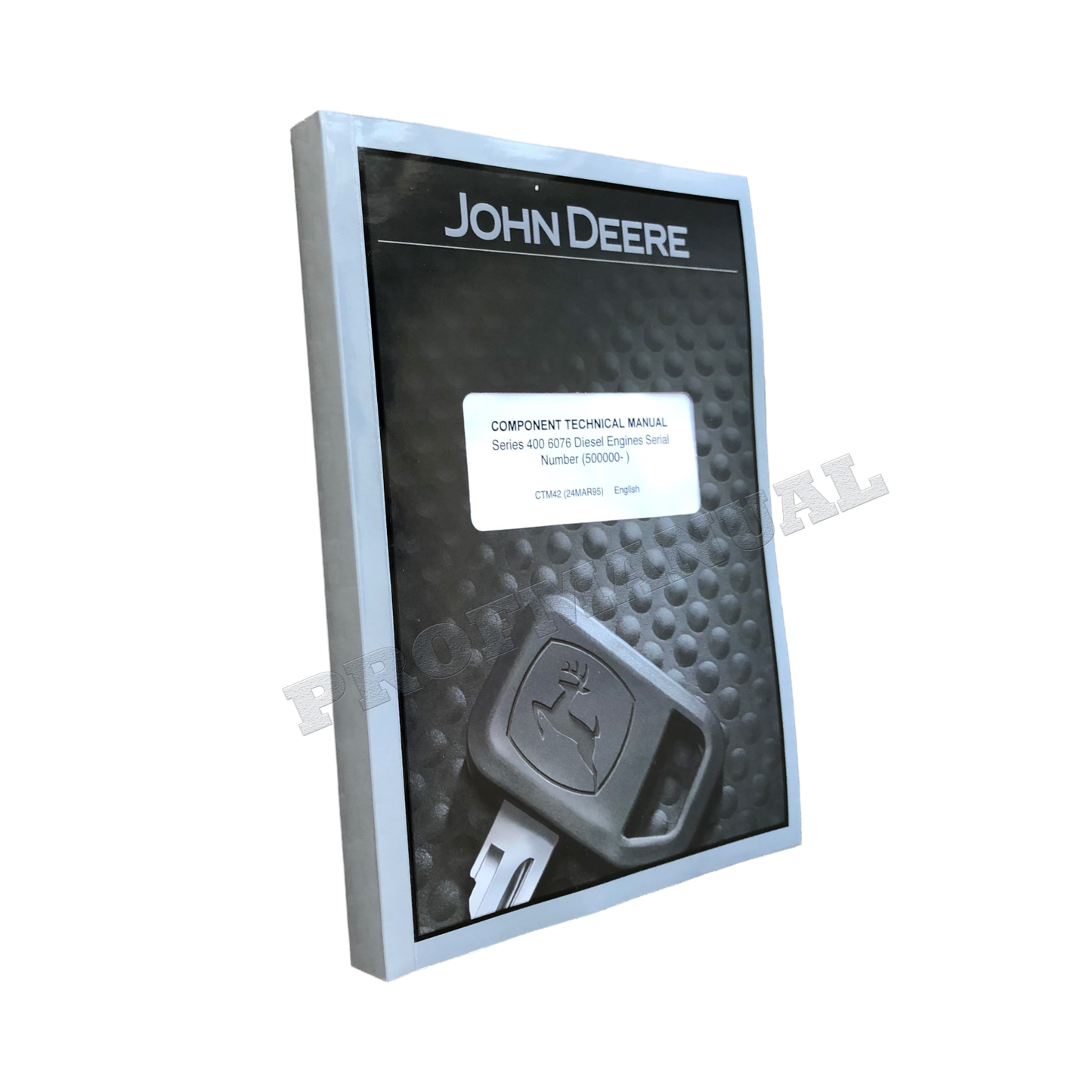 John Deere 7.6L 6076 Engine  Service manual