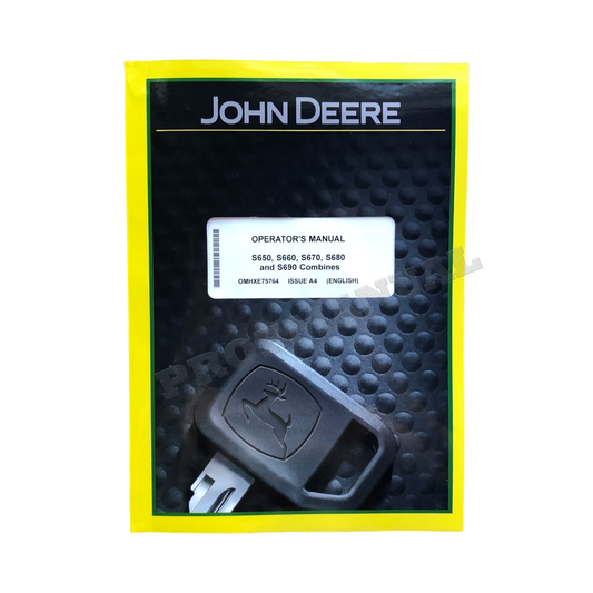 JOHN DEERE S650 S660 S670 S680 S690 MÄHDRESCHER-BETRIEBSHANDBUCH #2 