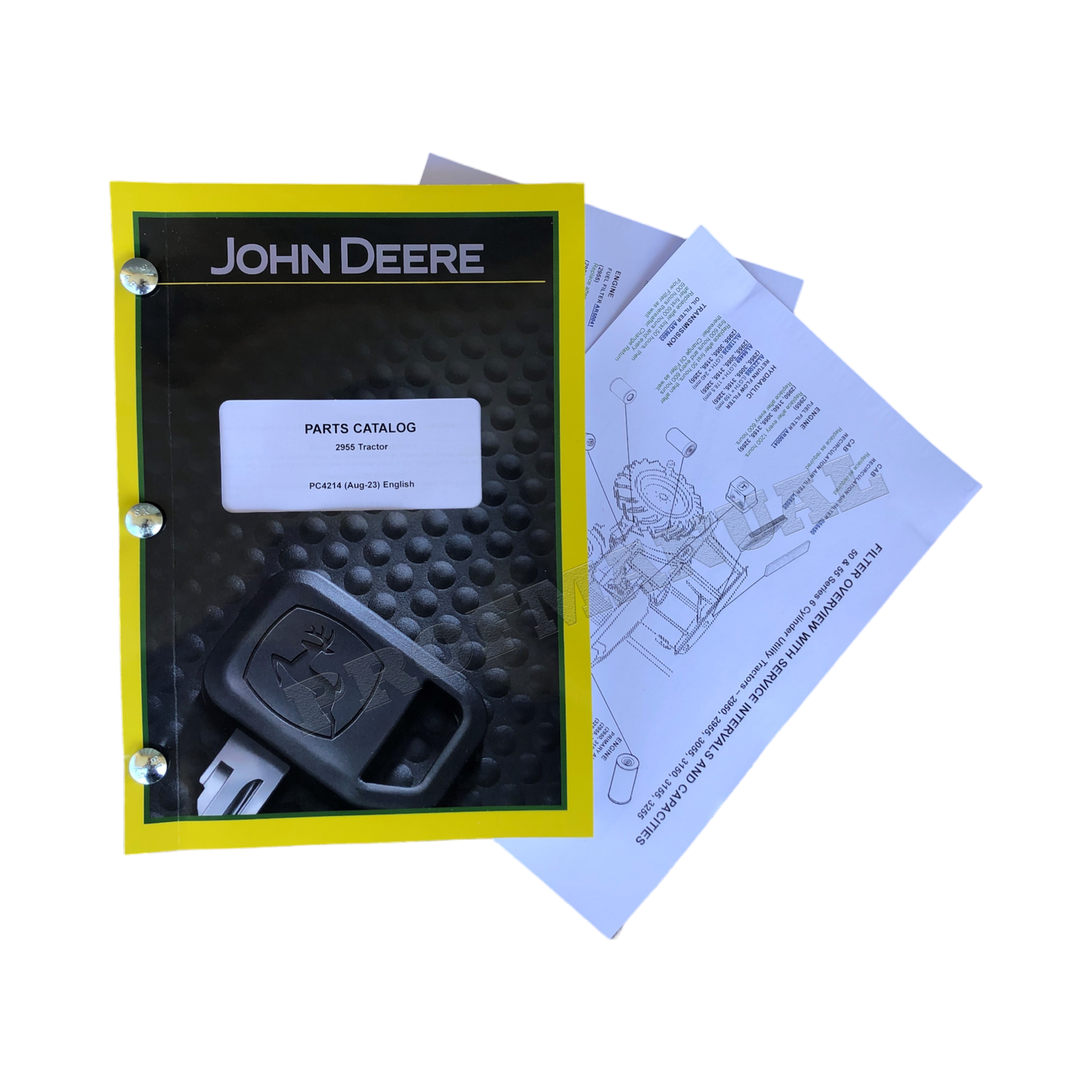 JOHN DEERE 2955 TRAKTOR-ERSATZTEILKATALOGHANDBUCH + !BONUS!