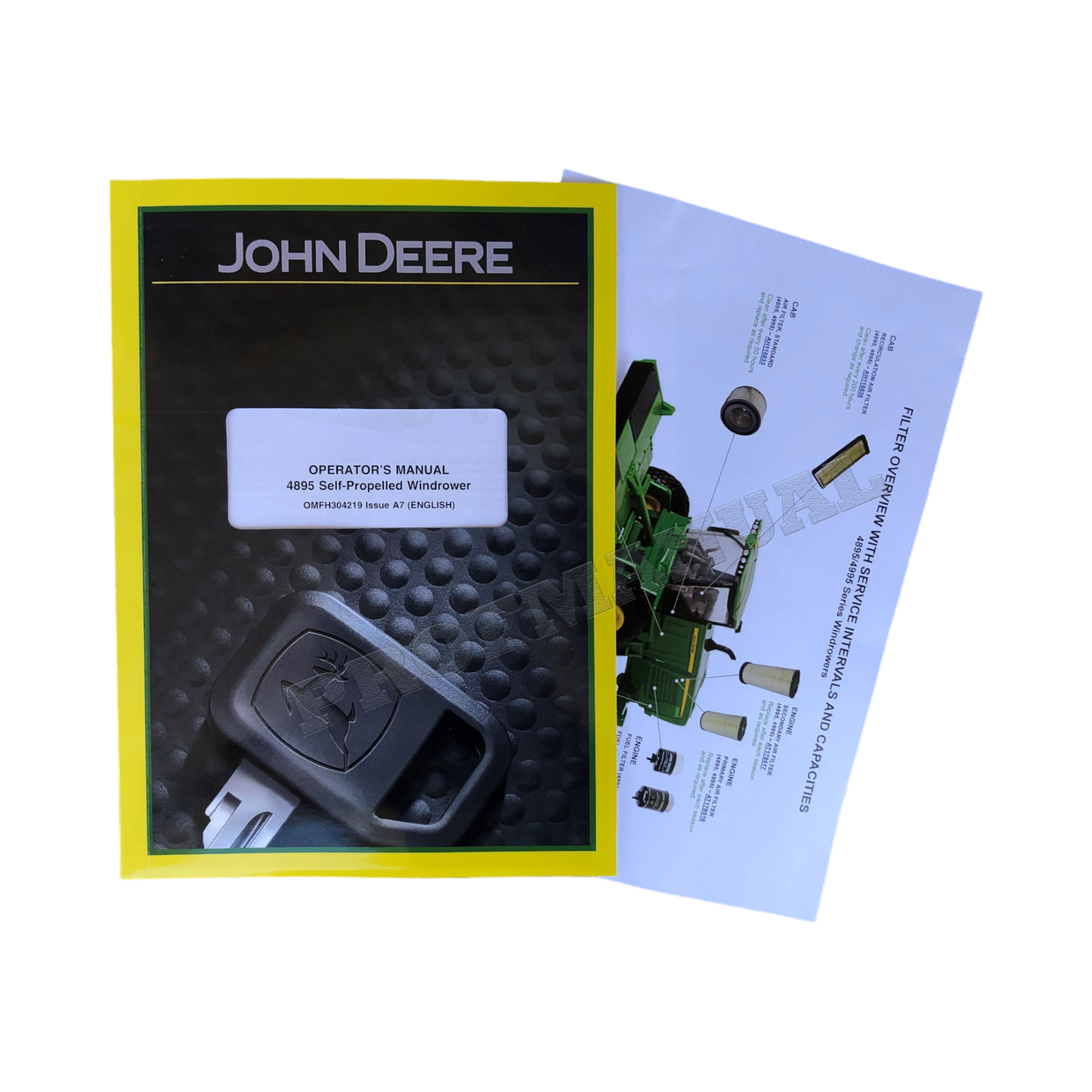 JOHN DEERE 4895 WINDROWER-BEDIENUNGSANLEITUNG + !BONUS!