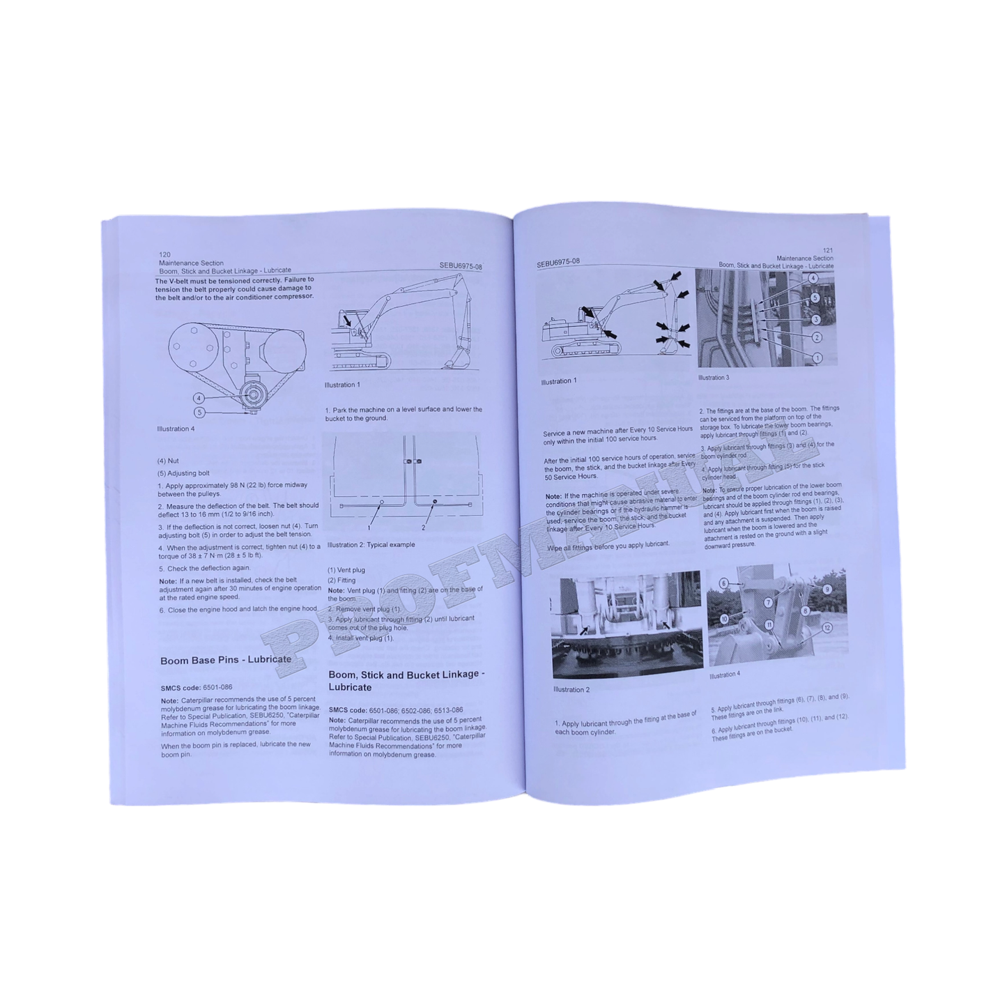 Caterpillar 320B 320B L 320B N Excavator Operators Maintenance Manual