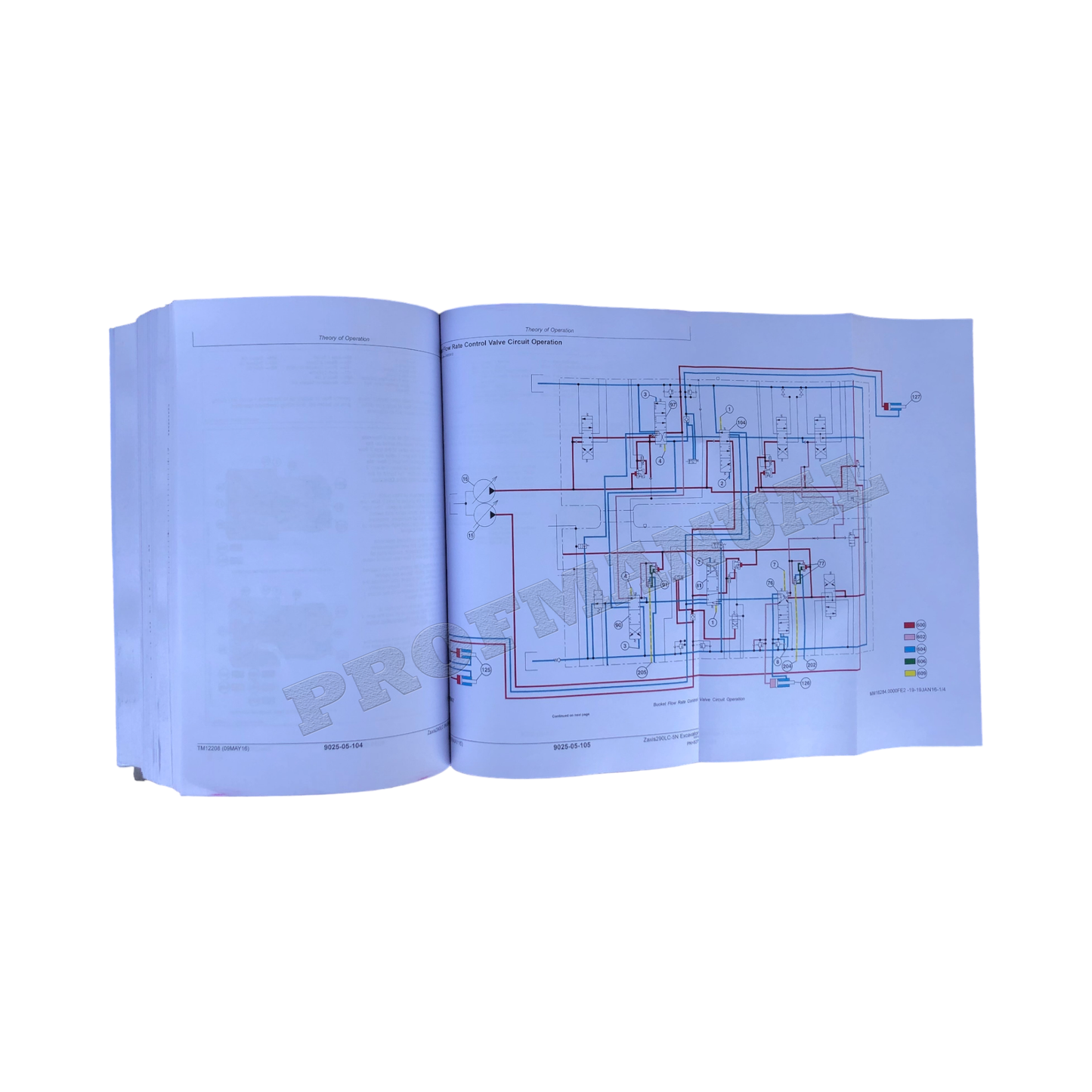 HITACHI ZAXIS290LC-5N EXCAVATOR OPERATION TEST SERVICE MANUAL