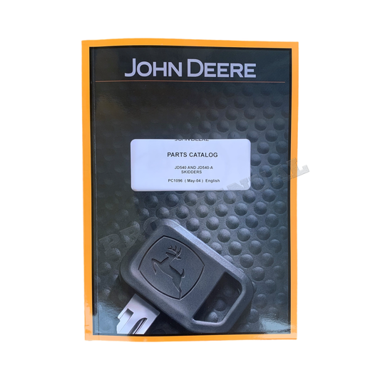 MANUEL DU CATALOGUE DES PIÈCES DE DÉBUSQUEUSE JOHN DEERE 540 540A