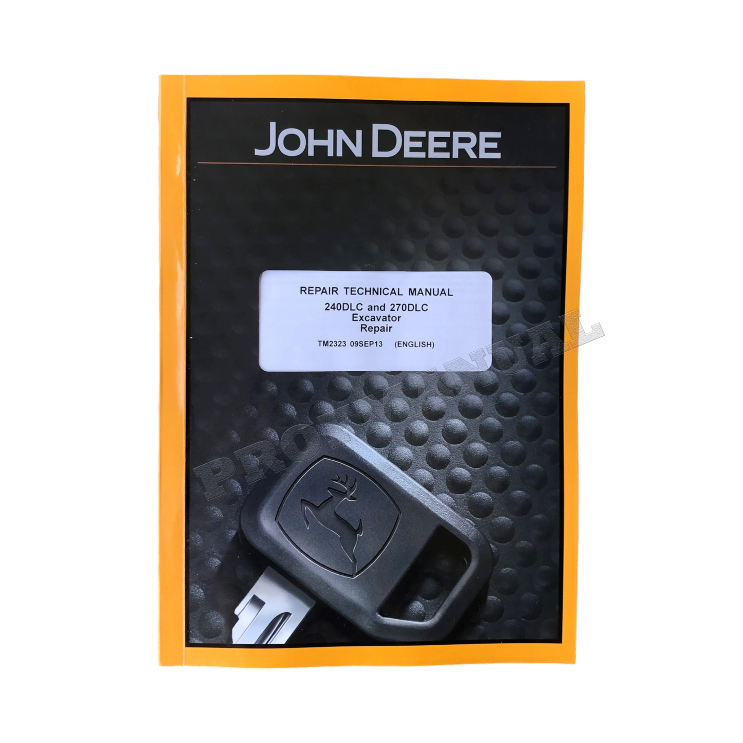 JOHN DEERE 240DLC 270DLC EXCAVATOR REPAIR SERVICE MANUAL TM2323 +BONUS!