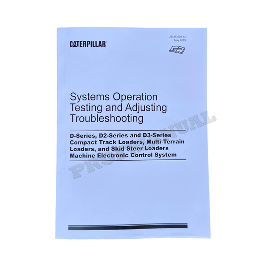 Caterpillar D D2 D3 Ser Loader Operation Test Adjusting Troubleshooting Manual