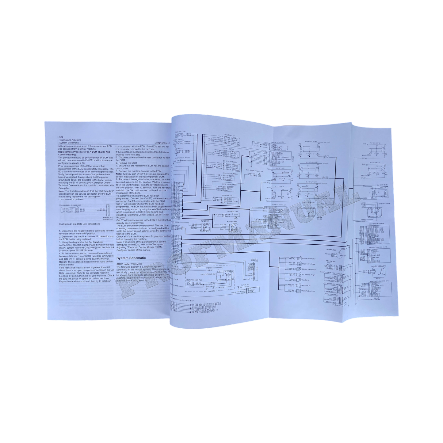 Caterpillar D D2 D3 Ser Loader Operation Test Adjusting Troubleshooting Manual