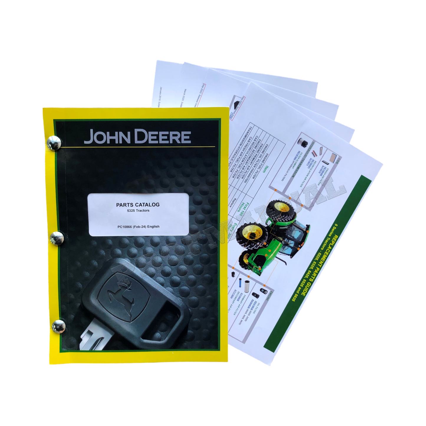 JOHN DEERE 5325 TRACTOR PARTS CATALOG MANUAL + !BONUS!