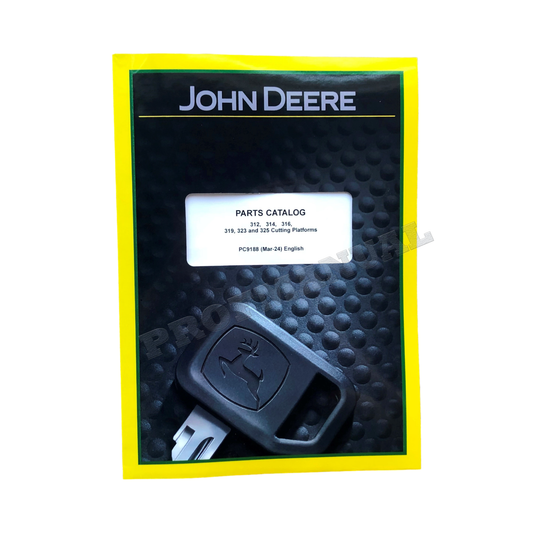 John Deere 300 Series Cutting Platform Parts Catalog Manual