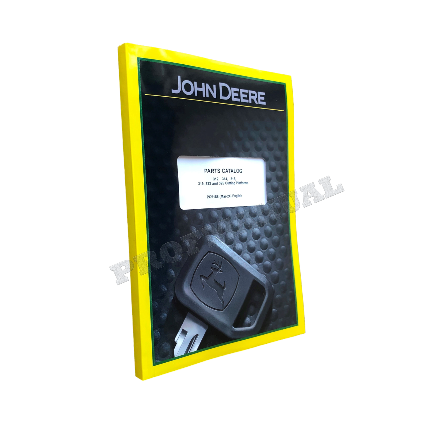 Ersatzteilkatalog für Schneidwerkskörper der Serie 300 von John Deere