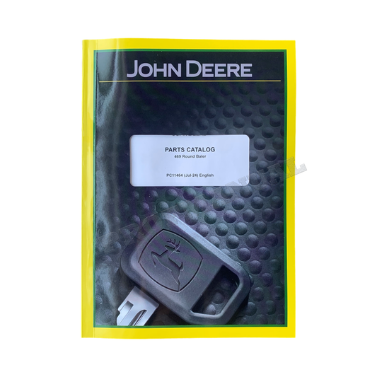 JOHN DEERE 469 ROUND BALER PARTS CATALOG MANUAL North America