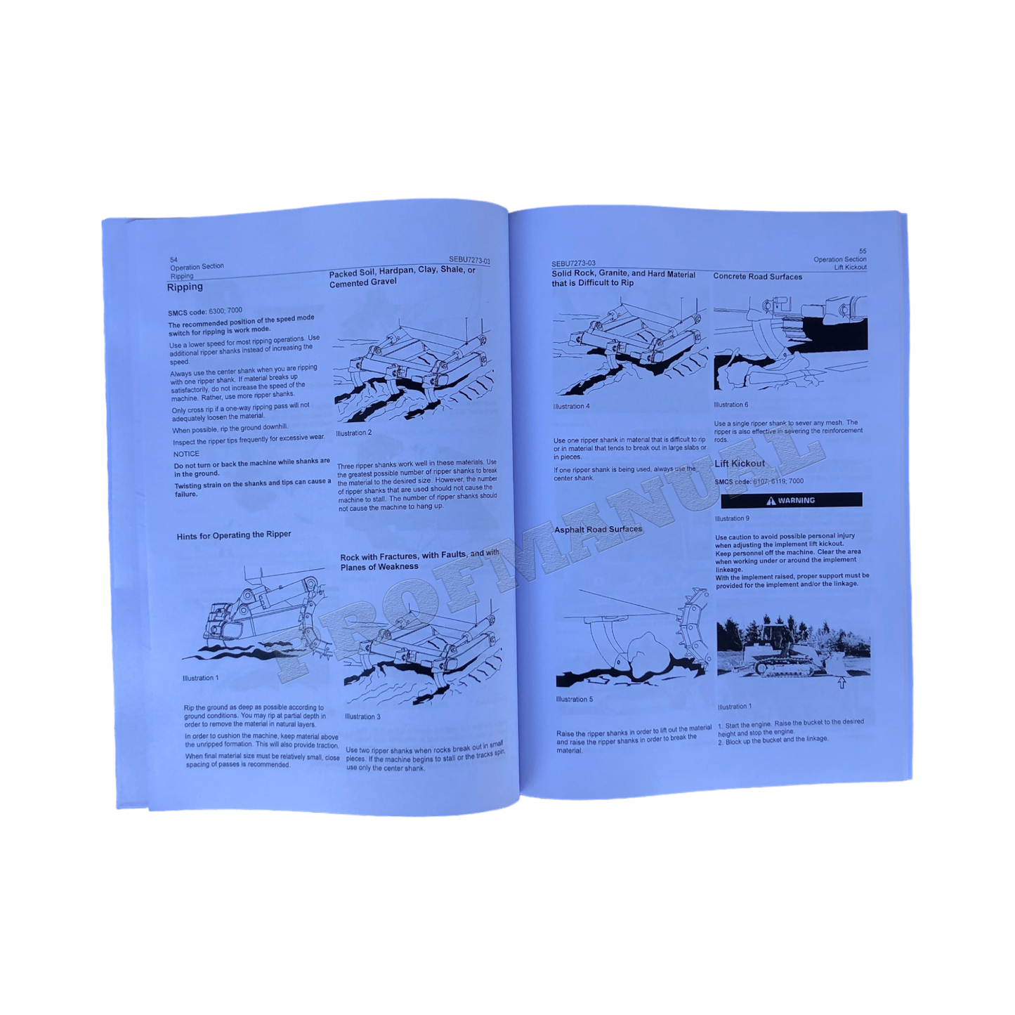 Caterpillar 973C Track Type Loader Operators Maintenance Manual 3RZ1-Up