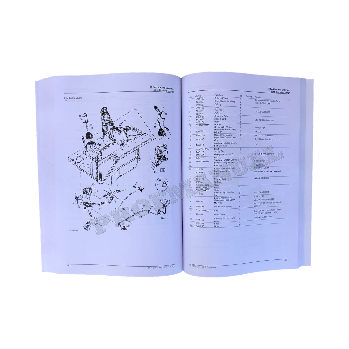 Ersatzteilkatalog für Bagger John Deere 60P 60 P + !BONUS!