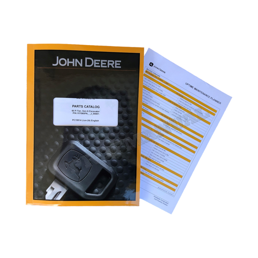 Manuel du catalogue des pièces détachées pour excavatrice John Deere 60P 60 P + !BONUS!