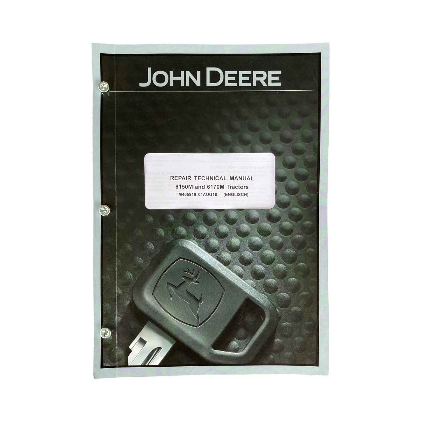 JOHN DEERE 6150M 6170M TRACTOR REPAIR SERVICE MANUAL + !BONUS!