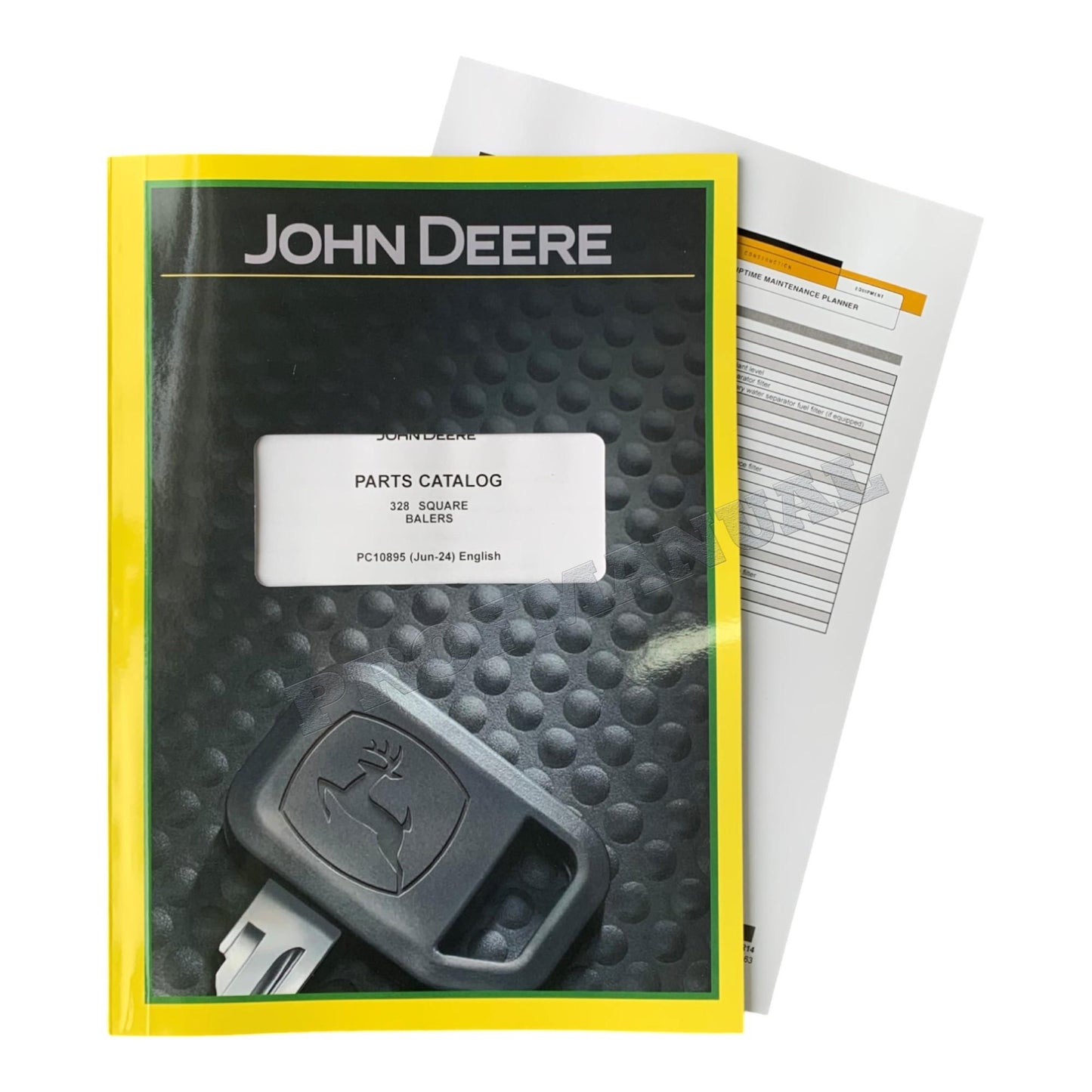 MANUEL DU CATALOGUE DES PIÈCES DE LA PRESSE À PRESSES CARRÉES JOHN DEERE 328