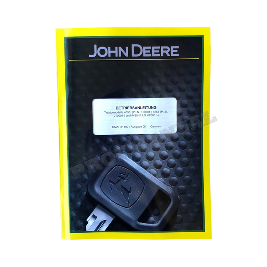 JOHN DEERE 4055 4255 4455 TRAKTOR BETRIEBSANLEITUNG #2