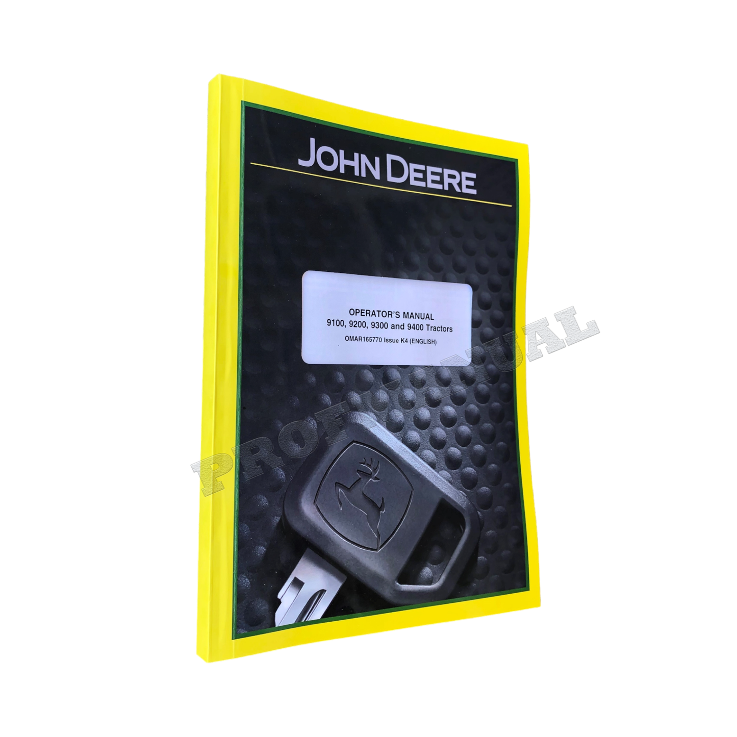 MANUEL D'UTILISATION DU TRACTEUR JOHN DEERE 9200 9400 9300 9100