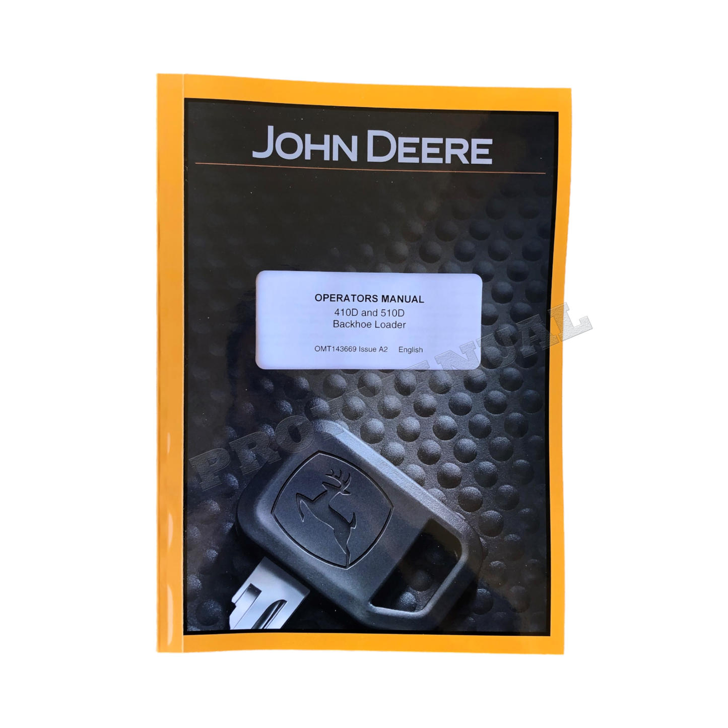 JOHN DEERE 410D 510D BAGGERBAGGER-BETRIEBSHANDBUCH #1 