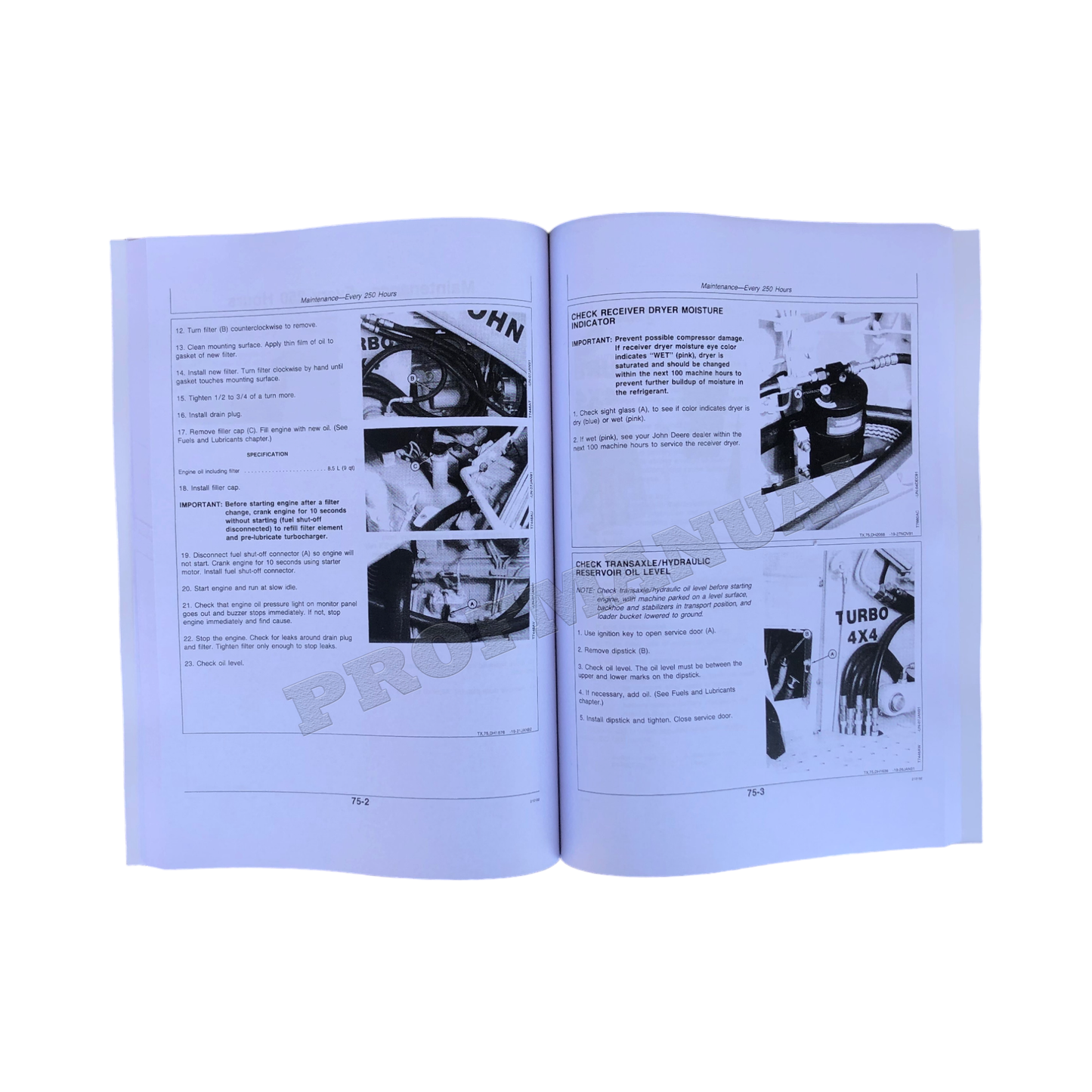 JOHN DEERE 410D 510D BACKHOE OPERATORS MANUAL #1