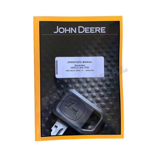 JOHN DEERE 330CLC 370C EXCAVATOR OPERATORS MANUAL