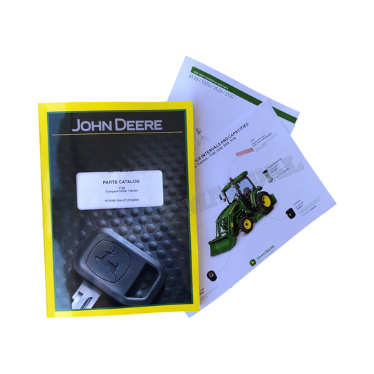 JOHN DEERE 3720 TRACTOR PARTS CATALOG MANUAL + !BONUS!