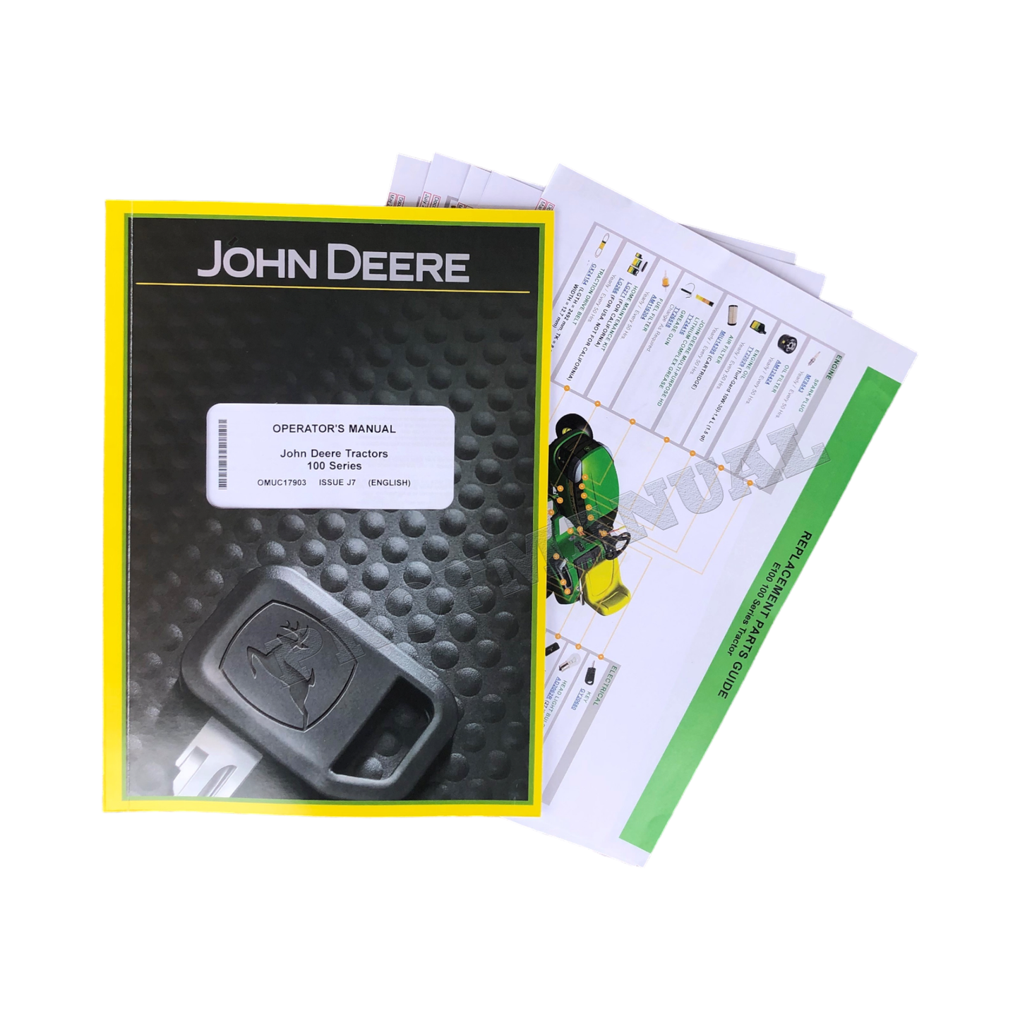 JOHN DEERE E100 E110 E120 E130 E140 E150 E160 TRACTOR OPERATORS MANUAL + !BONUS!