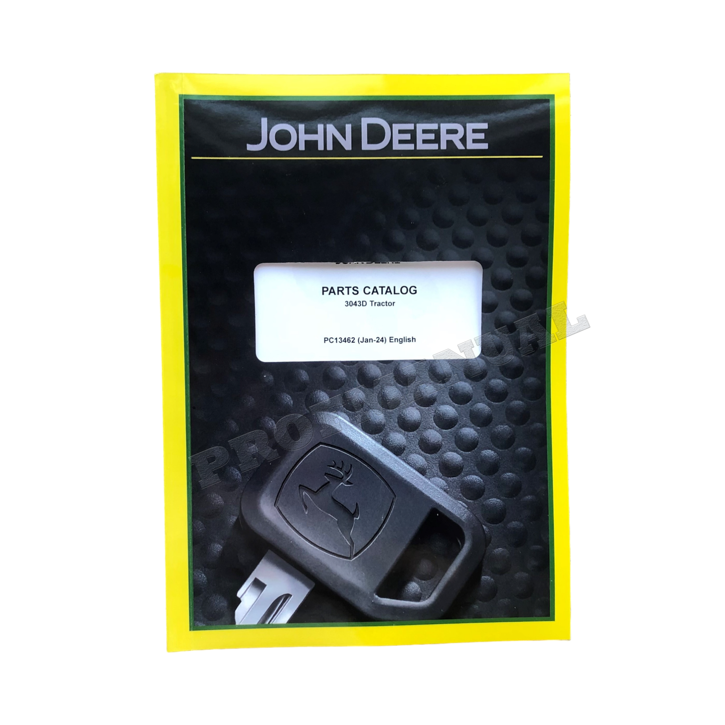 John Deere 3043D Tractor Parts Catalog Manual + !BONUS!