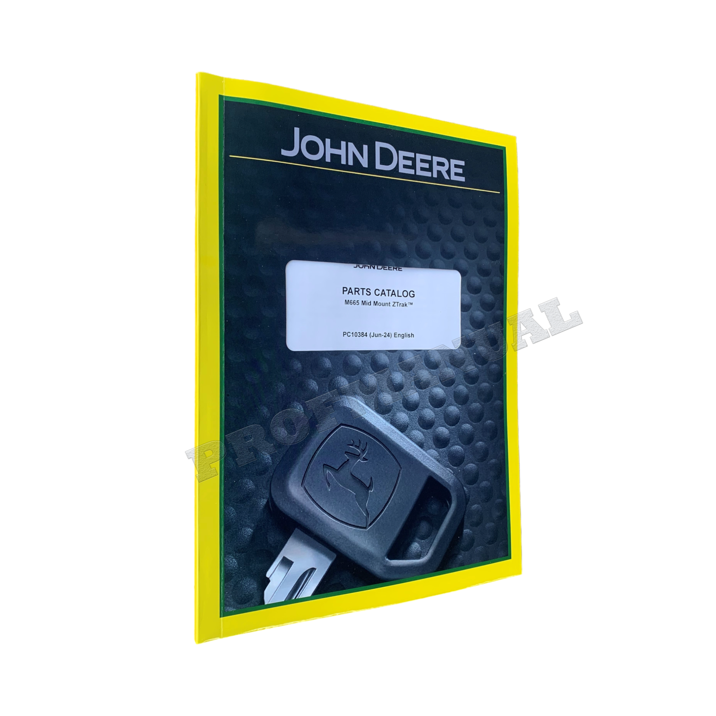 John Deere M665 Mid-Mount ZTrak Parts Catalog Manual + !BONUS!