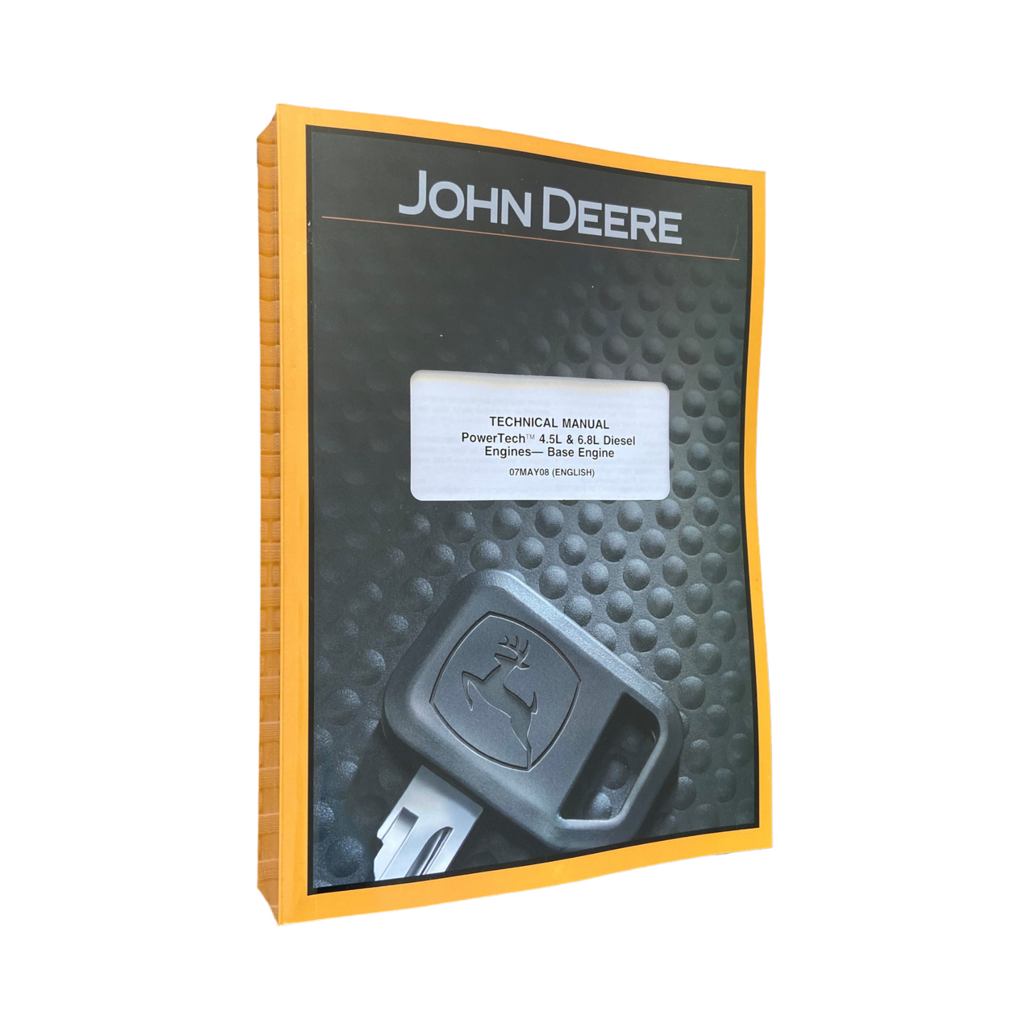 JOHN DEERE 450J ENGINE FUEL SYSTEM SERVICE MANUALS SET 2 BOOKS