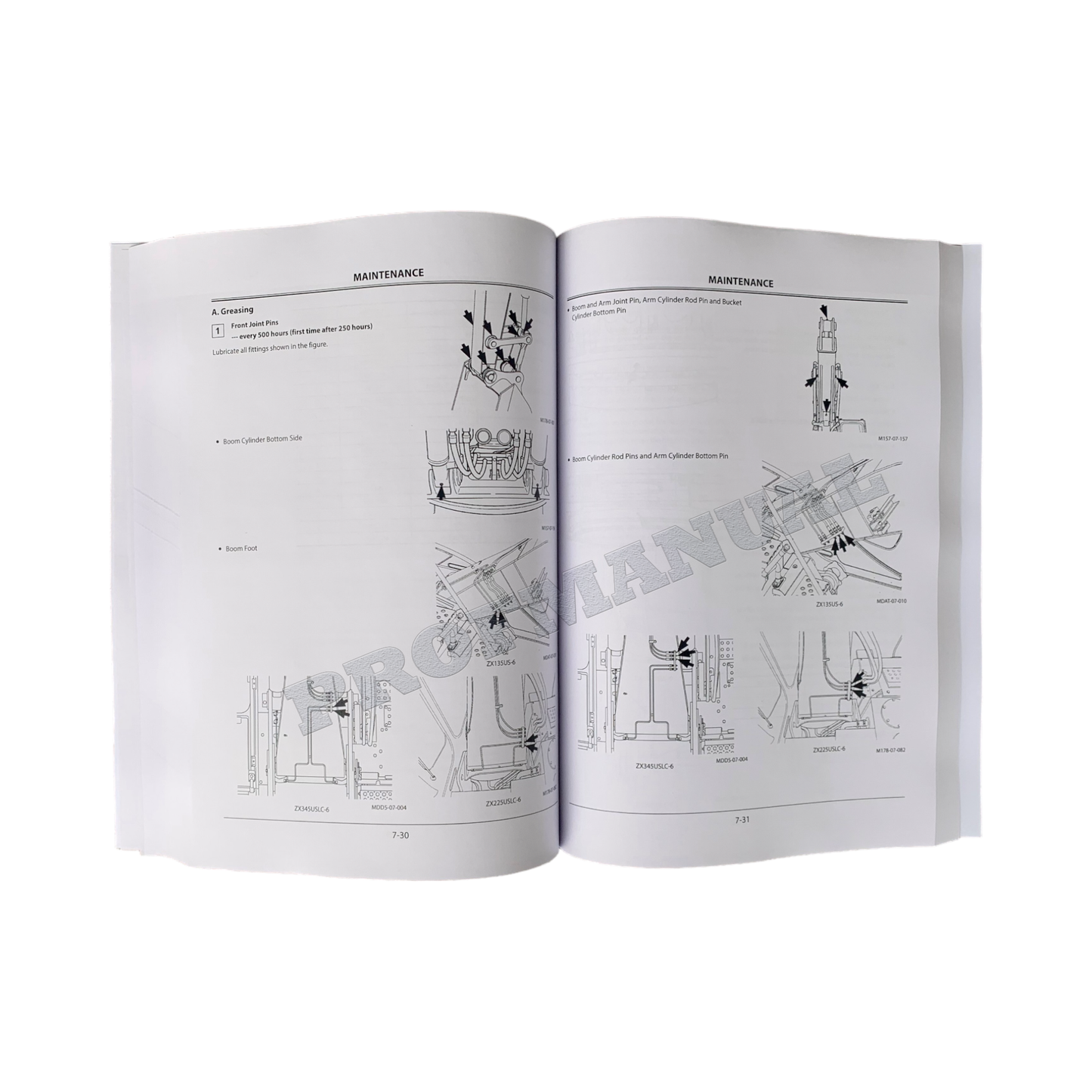 HITACHI 135US-6 225US-6 345US-6 345USLC-6 EXCAVATOR OPERATORS MANUAL