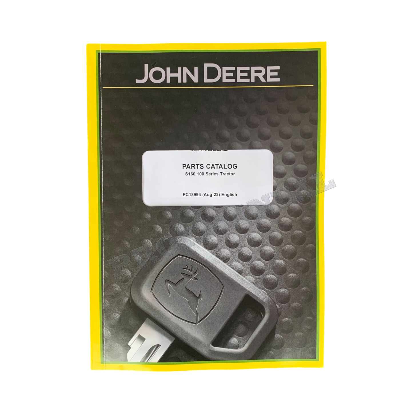 JOHN DEERE S160 TRAKTOR-ERSATZTEILKATALOG-HANDBUCH + !BONUS!