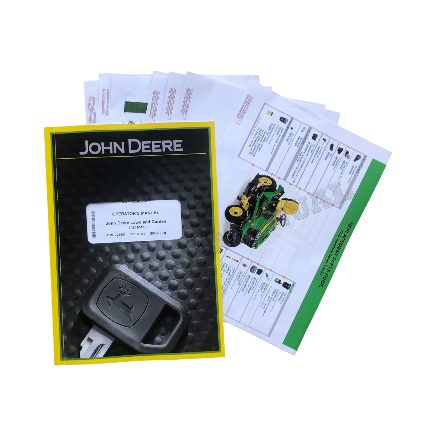 JOHN DEERE X730 X734 X738 X739 TRACTOR OPERATORS MANUAL ser 090001-