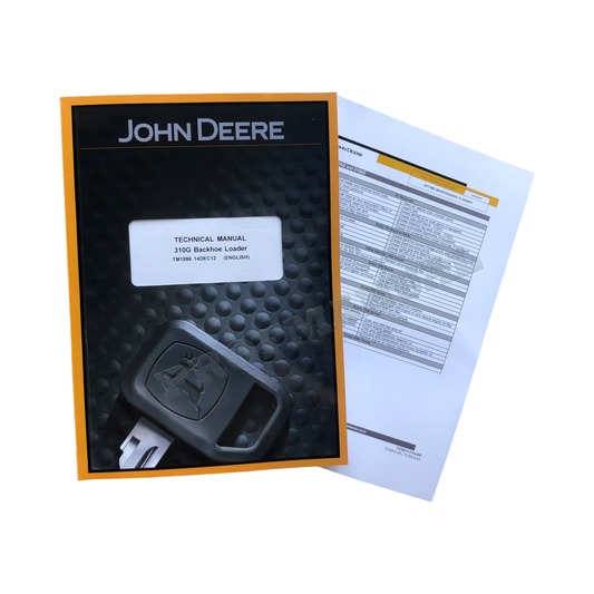 JOHN DEERE 310G BACKHOE REPAIR SERVICE MANUAL + !BONUS!