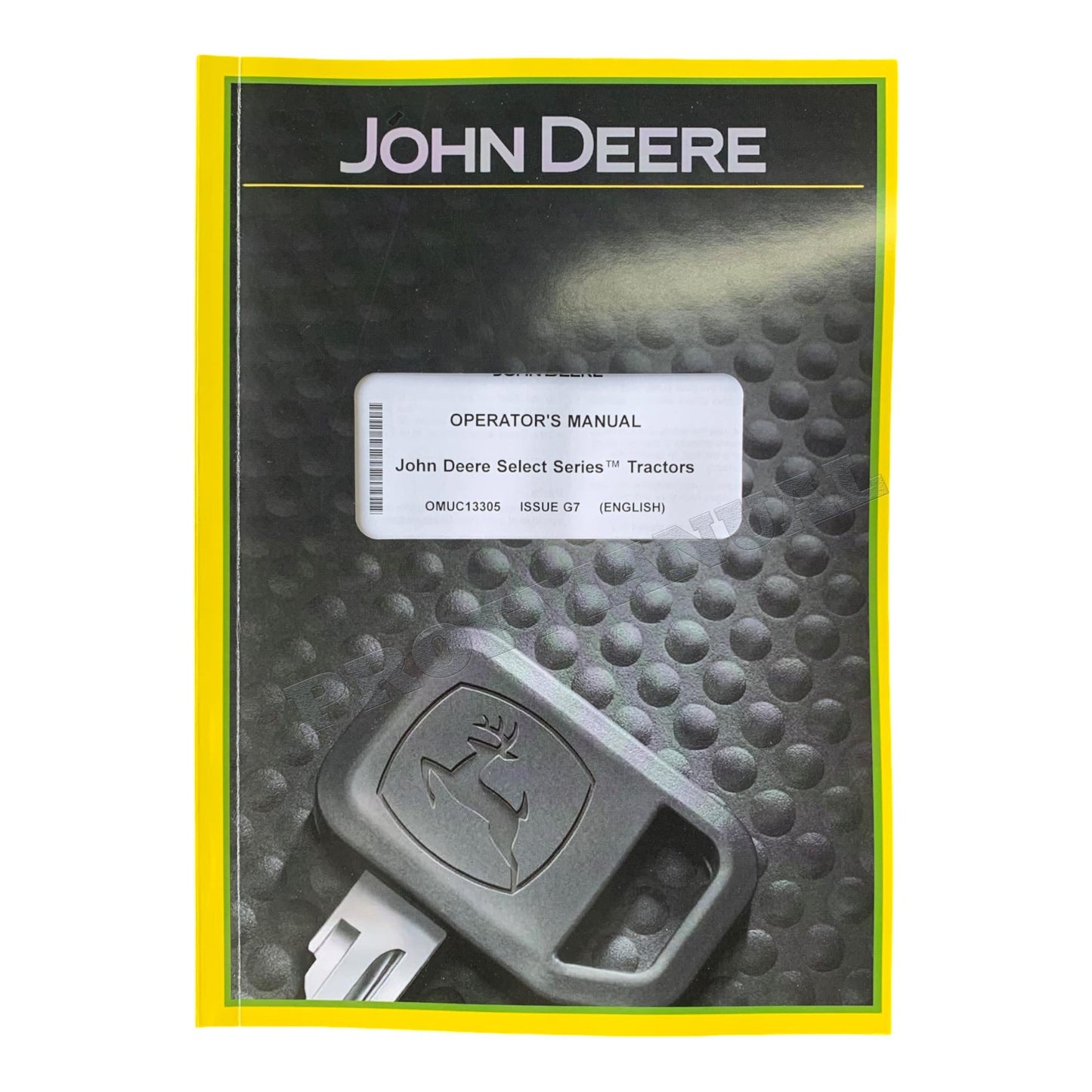 MANUEL D'UTILISATION DU TRACTEUR JOHN DEERE X330 X354 X350 X370 X380 X384 X390