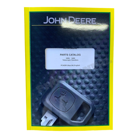 Catalogue de pièces détachées pour chariots télescopiques John Deere 3200 3400