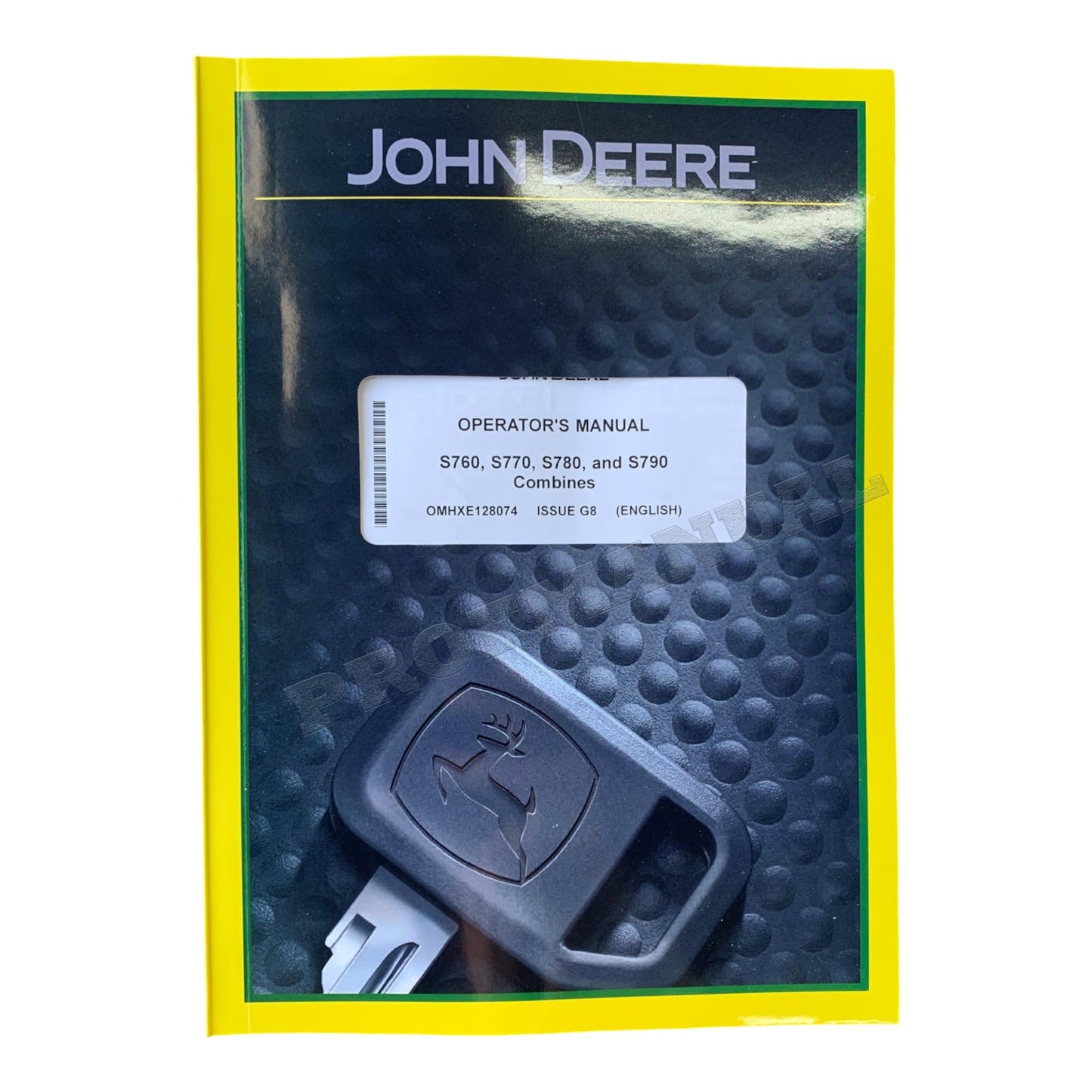 JOHN DEERE S760 S770 S780 S790 COMBINE OPERATORS MANUAL 805001 -