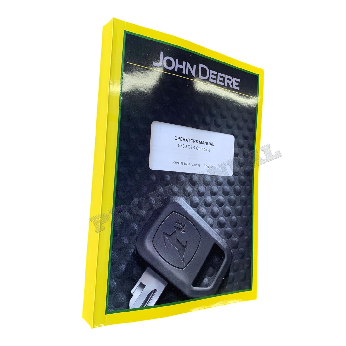 JOHN DEERE 9650 CTS COMBINE OPERATORS MANUAL SN 0-690400