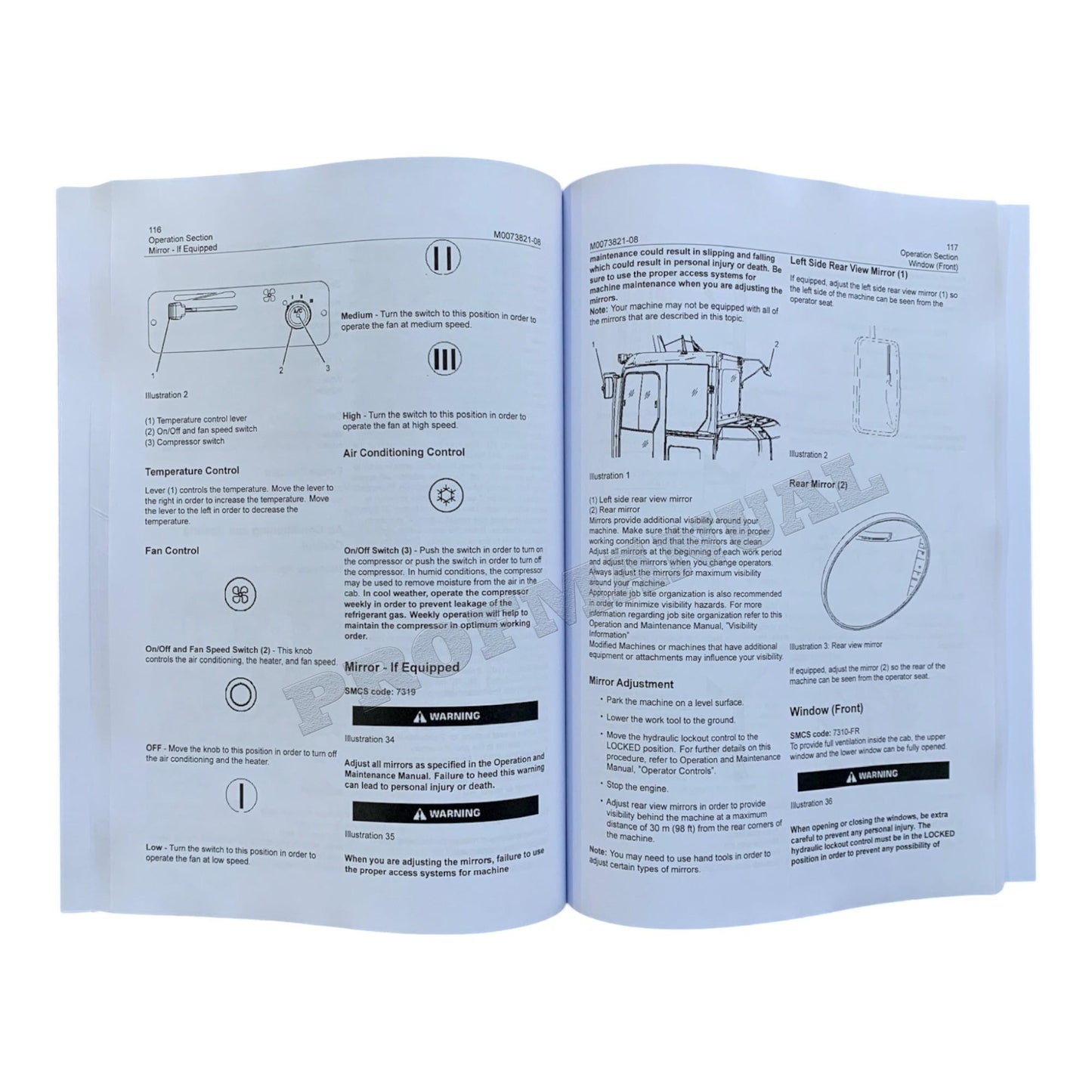 Caterpillar 308E2 CR 308E2 SR Excavator Operators Maintenance Manual