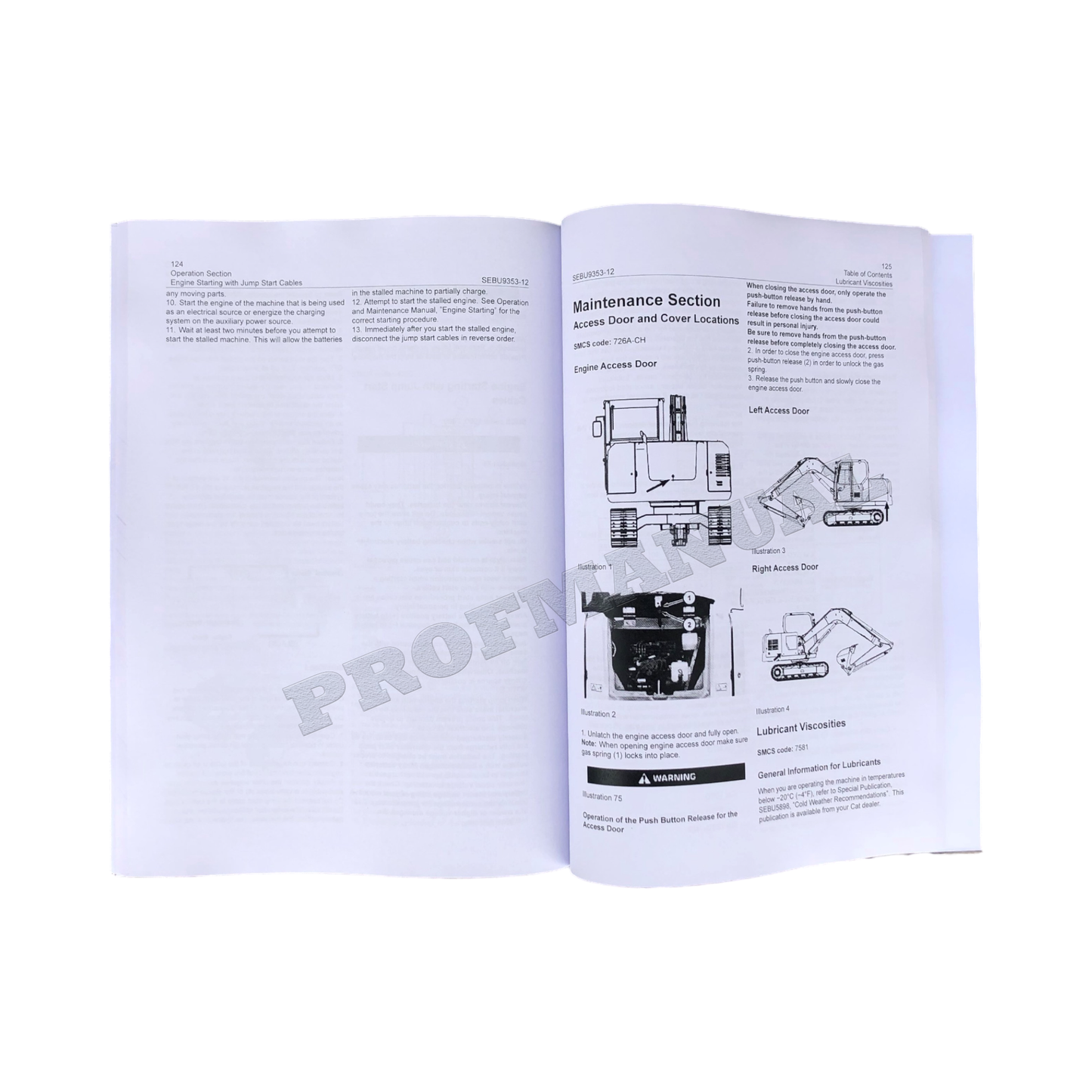 Caterpillar 307E2 Mini Hydraulic Excavator Operators Maintenance Manual KC91-Up