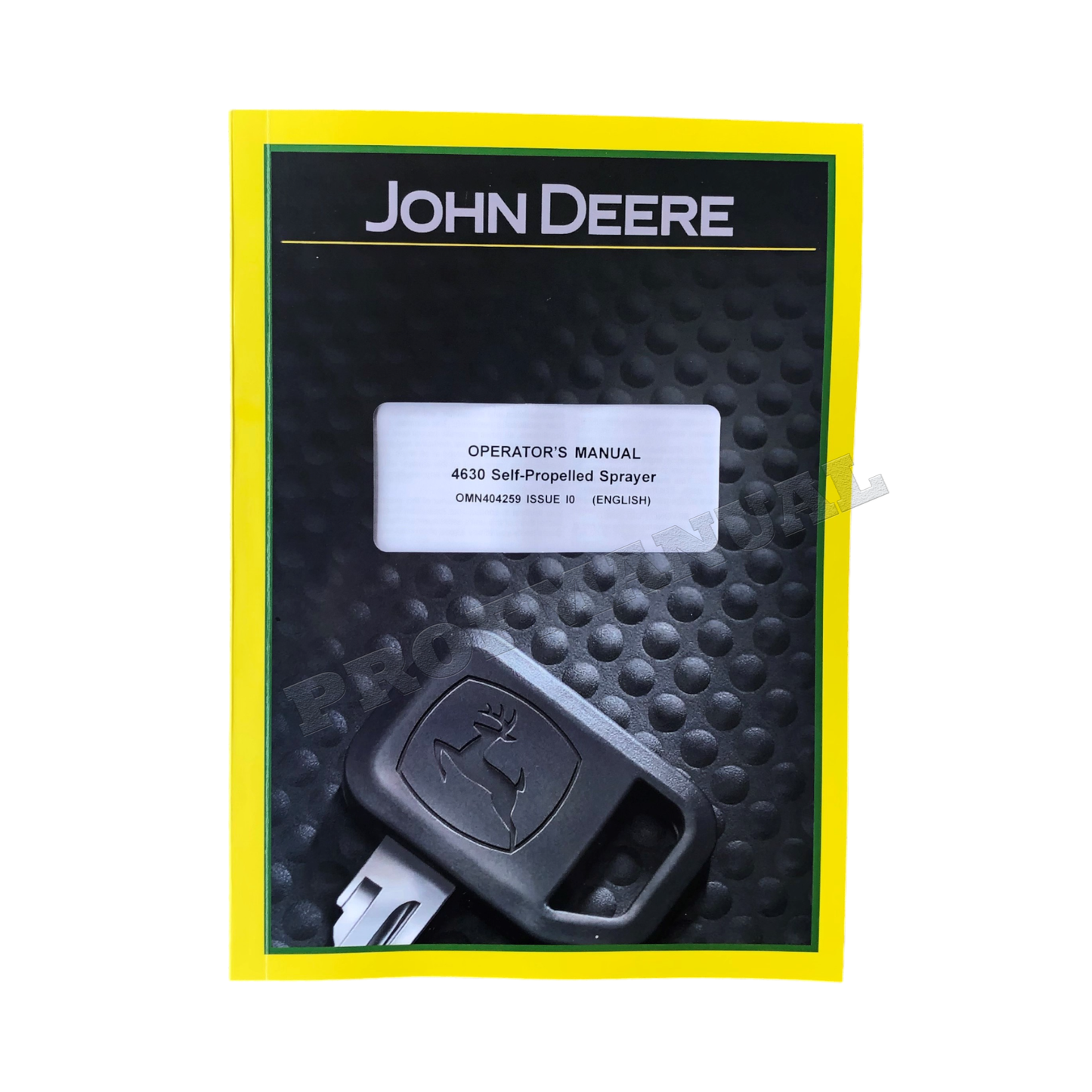 JOHN DEERE 4630 SPRAYER OPERATORS MANUAL + BONUS