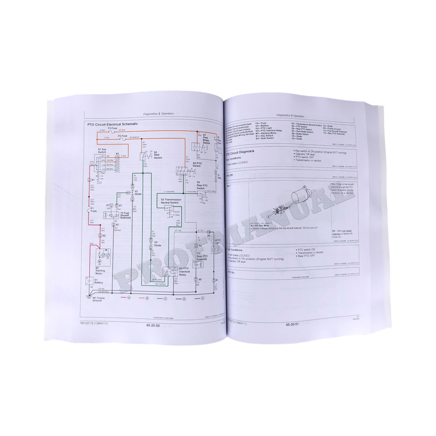 JOHN DEERE 2720 TRAKTOR SERVICEHANDBUCH + !BONUS! 