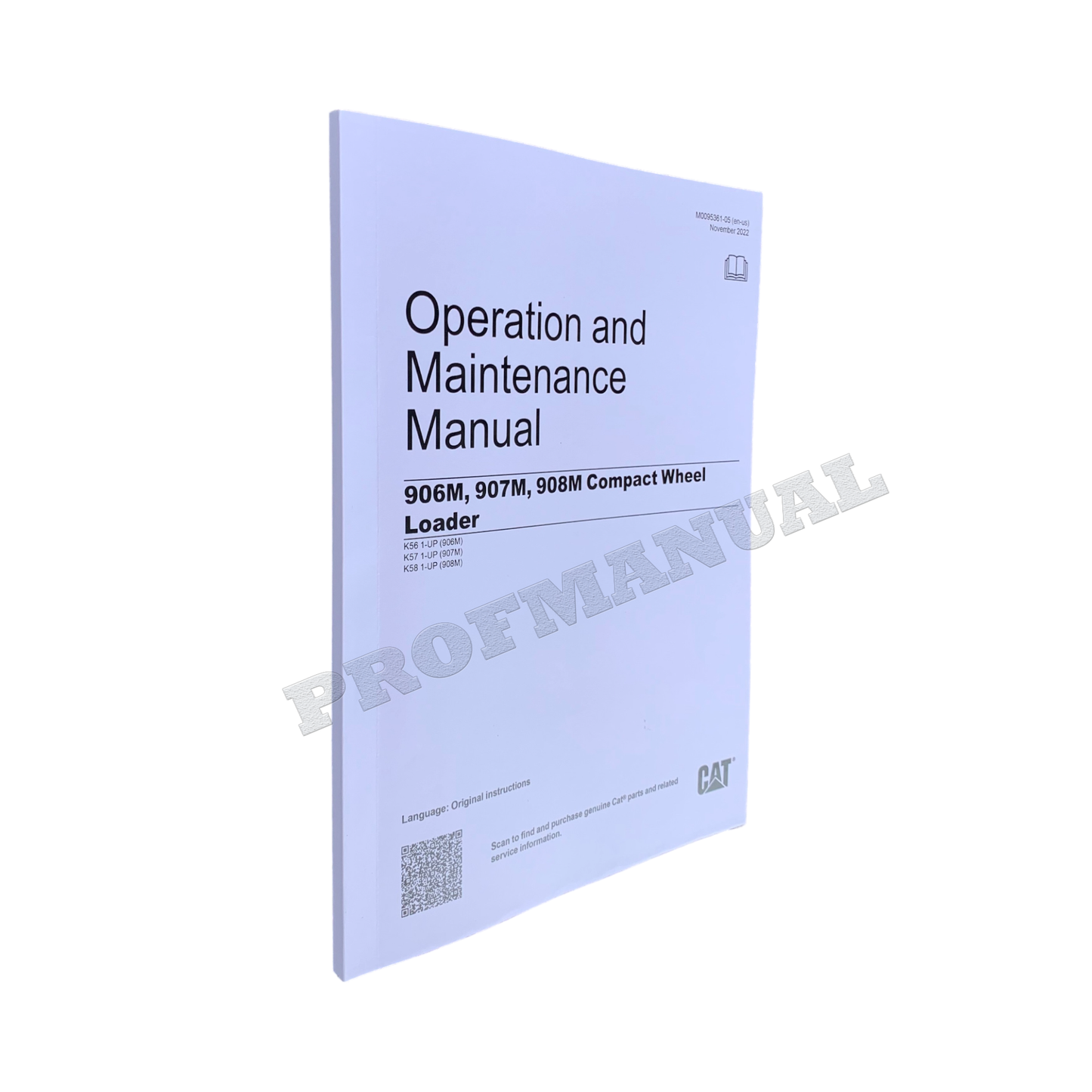 Caterpillar 906M 907M 908M Compact Wheel Loader Operators Maintenance Manual