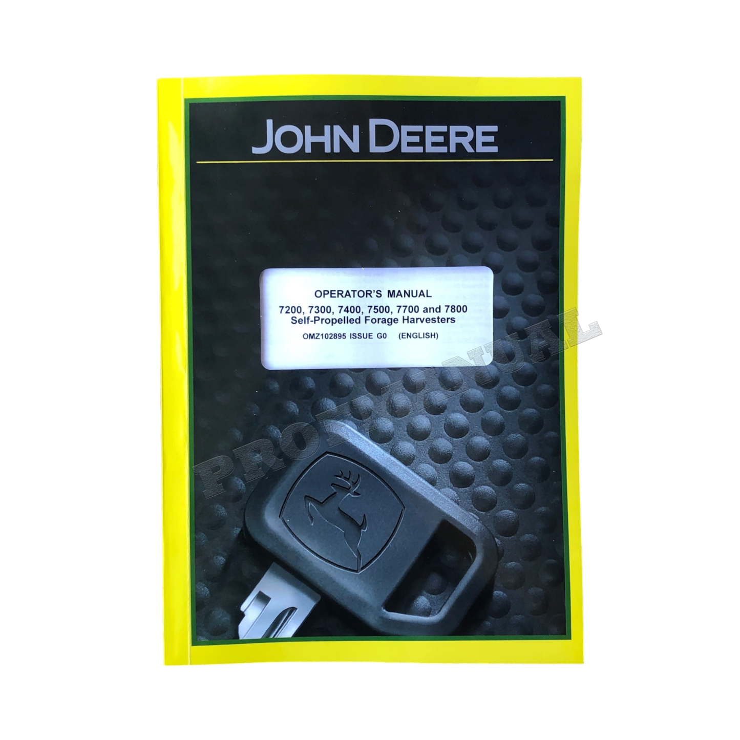 MANUEL D'UTILISATION DE LA MOISSONNEUSE JOHN DEERE 7200 7300 7400 7500 7700 7800 + BONUS !