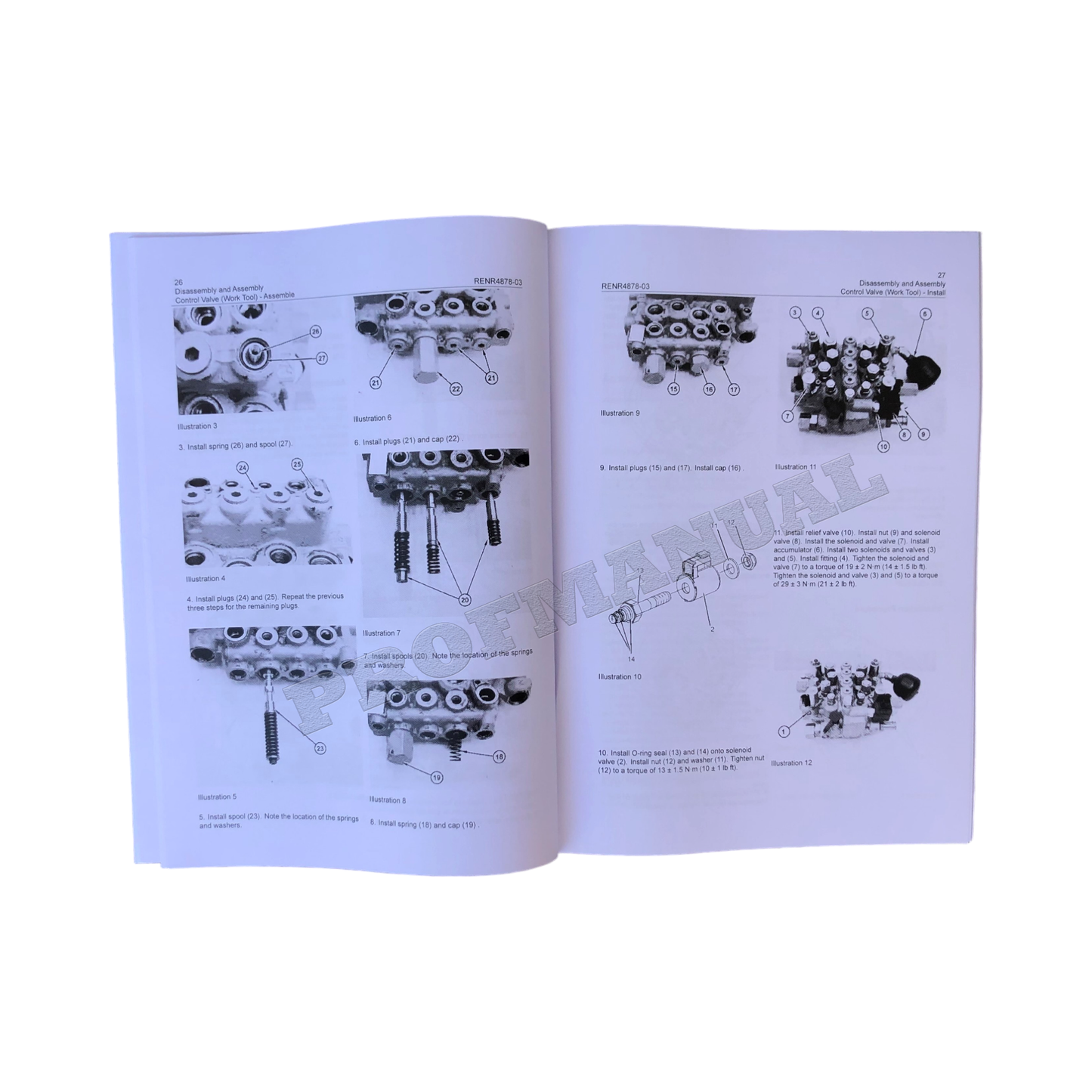 Caterpillar 247B 247B2 257B 257B2 Loader Service Manual Disassembly Assembly